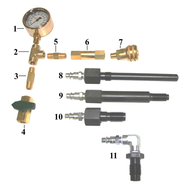 T50160  EMD Adapter With Plug for Compression Tester