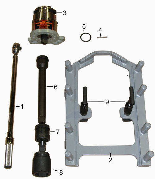 T50830  Heavy Duty Clamps for T15971 Reaction Fixture