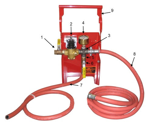 T51760 Water Regulator Kit Used in T51750 Cooling System Tester