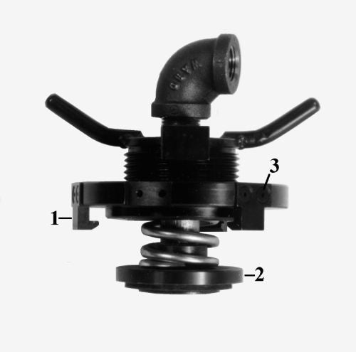 T51780 Fill Neck Pressure Fixture for GE and EMD Engines