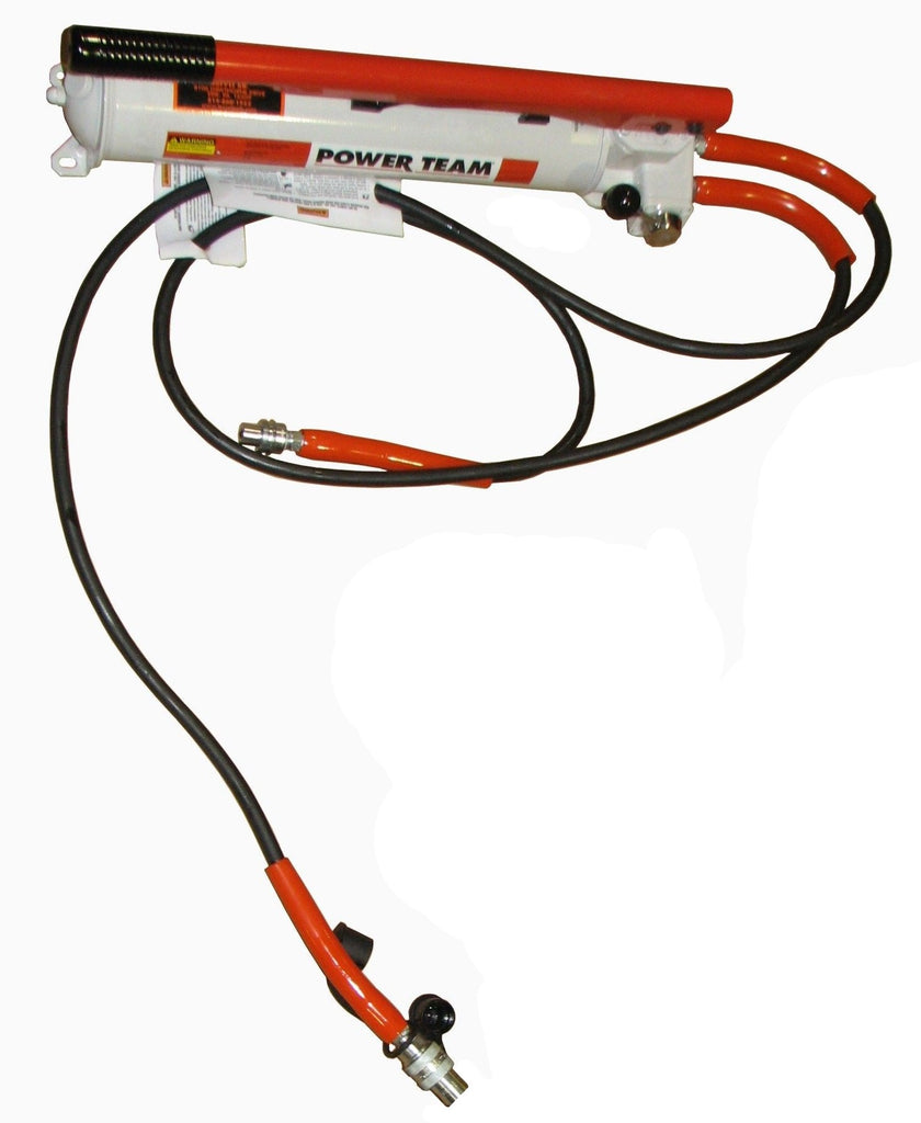 T85601B Double Acting Hydraulic Pump w/Hose and Couplers