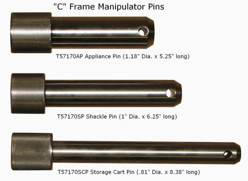 T57170SCP  Storage Cart Pin for T57170  C  Frame Manipulator