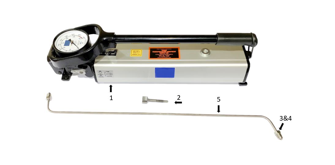 Hydraulic Traction Motor Pinion Puller Set